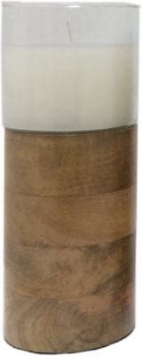 

Yucad Wooden 1 - Cup Candle Holder(Brown, Pack of 1)