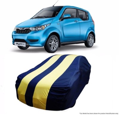 Flipkart SmartBuy Car Cover For Mahindra e20 (With Mirror Pockets)(Yellow, Blue)