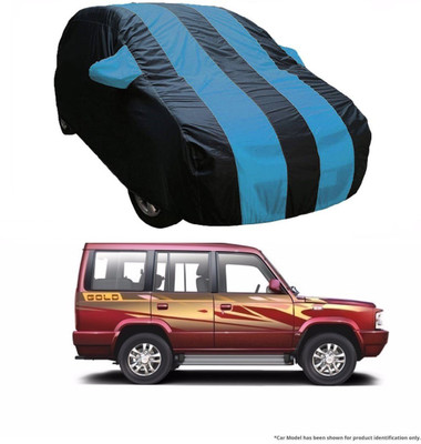Flipkart SmartBuy Car Cover For Tata Sumo (With Mirror Pockets)(Blue, Blue)
