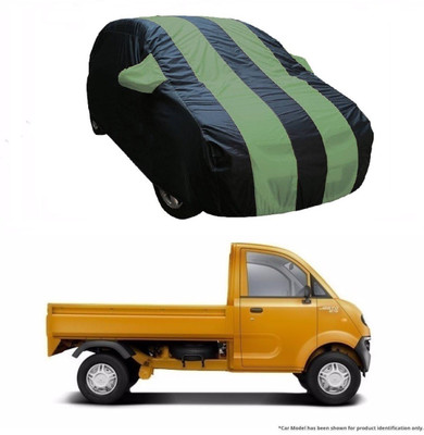Flipkart SmartBuy Car Cover For Mahindra Jeeto (With Mirror Pockets)(Green, Blue)