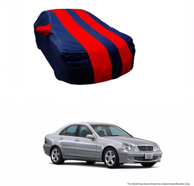 Flipkart SmartBuy Car Cover For Mercedes Benz C200 (With Mirror Pockets)(Red, Blue)
