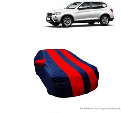 Flipkart SmartBuy Car Cover For BMW X3 (With Mirror Pockets)(Red, Blue)