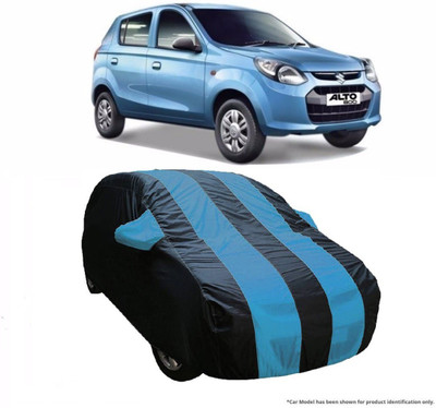 Flipkart SmartBuy Car Cover For Maruti Suzuki Alto 800 (With Mirror Pockets)(Blue, Blue)