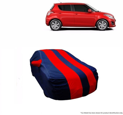 Flipkart SmartBuy Car Cover For Audi Q5 (With Mirror Pockets)(Red, Blue)