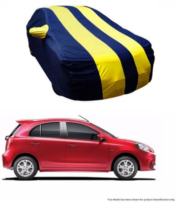 Flipkart SmartBuy Car Cover For Renault Pulse (With Mirror Pockets)(Yellow, Blue)