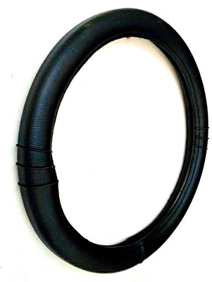 

N. K. INDUSTRIES Steering Cover For Universal For Car Universal For Car(BLACK, Fabric)