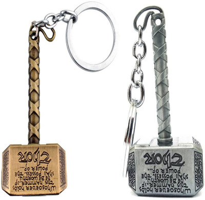 

MGP Fashion Hammer Metal Key Chain-C-B Key Chain(Multicolor)