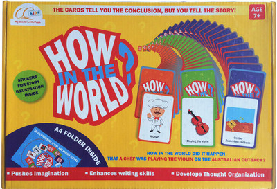 

CQ Games How in the World - Creative Writing Game(Yellow)