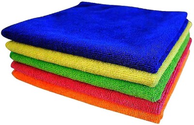 VRT Multi-purpose Cleaning Cloth - set of 5 Wet and Dry Microfibre Cleaning Cloth(5 Units)