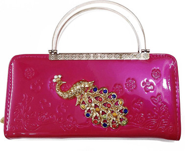 

R Fashion Casual Pink Clutch