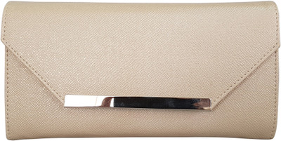 

Toteteca Bag Works Casual Gold Clutch