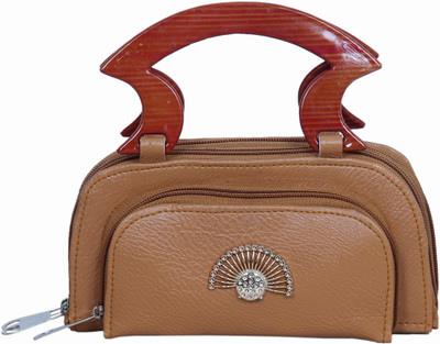 

VS-YOG Casual Brown Clutch