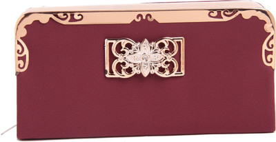 

Fiona Trends Casual Maroon Clutch