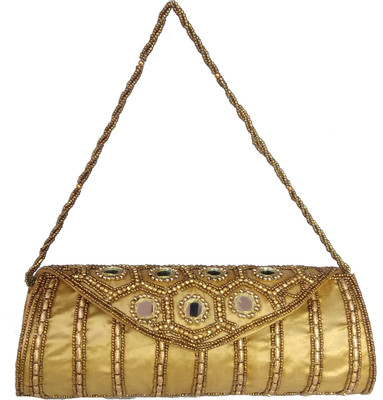 

Fashionairs Party Gold Clutch