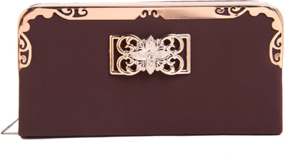

Fiona Trends Casual Brown Clutch