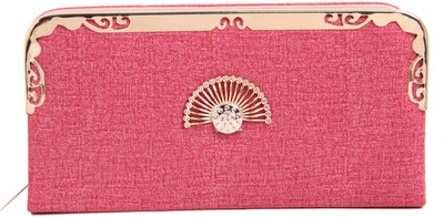 

Fiona Trends Casual Pink Clutch
