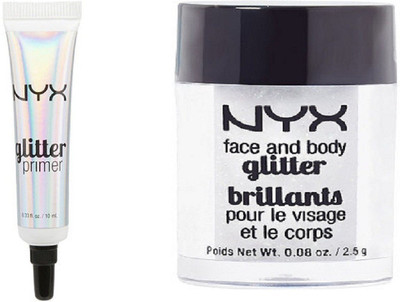

Nyx GLI - 01 GLITTER & PRIMER(Set of 2)