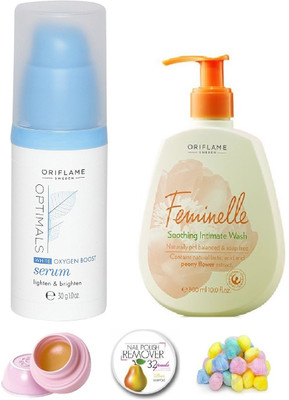 

Oriflame Sweden Makeup Combo of Optimals White Boost Serum(Set of 5)