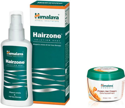 

Himalaya Herbals Hairzone Solution, Protein Hair Cream Extra Nourishment(Set of 2)