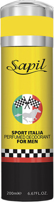 

Sapil Sport Italia Deodorant (Imported From U.A.E) Body Spray - For Men(200 ml)