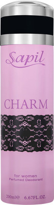 

Sapil Charm Deodorant (Imported From U.A.E) Body Spray - For Women(200 ml)