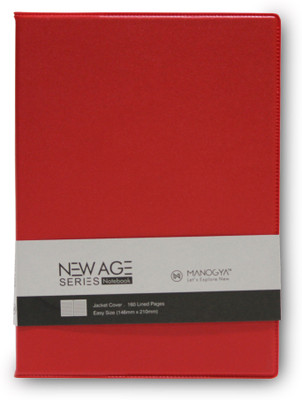 MANOGYA A5 Notebook(NEW AGE SERIES, Red)