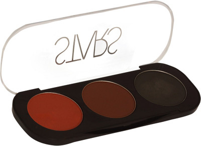 

Star's Cosmetics Eye Chrome Palette - Very Brick/Brown Vixen/Smoked Carbon 12 g(Very Brick , Brown Vixen , Smoked Carbon)