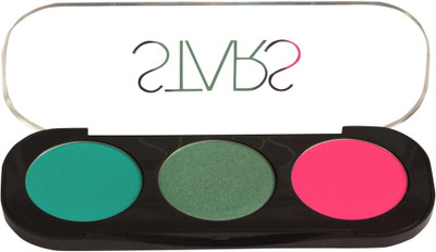 

Star's Cosmetics Eye Chrome Palette Gulf Blue/Forest Green/Pink Overload 12 g(Gulf Blue , Forest Green , Pink Overload)