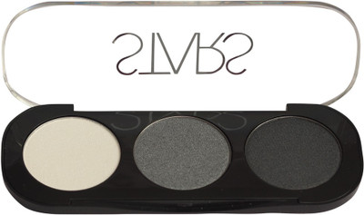 

Star's Cosmetics Eye Chrome Palette - Pearl/Slate/Silver Mettle 12 g(Pearl, Slate, Silver Mettle)