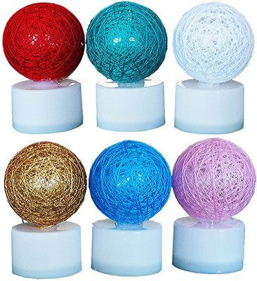 

Muren Plastic (Pack of 12) Table Diya Set(Height: 2.7 inch)