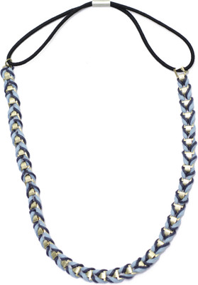 

Elite Models (France) Fancy Fashion Hair Accessory Head Wrap - Blue Hair Accessory Set(Blue)