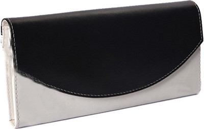 

TR Fashion Casual White, Black Clutch, Black;white