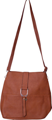 

refresh global trade Sling Bag(Brown)