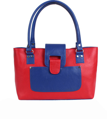 

Ayesha Fashions Hand-held Bag(Red, Blue), Blue;red