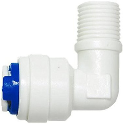 

PK Aqua -PK Aqua 3 Pcs RO Membrane Housing Elbow Connector Suited for all RO Models-1/4″ x 1/8″- Solid Filter Cartridge(0.5, Pack of 3)