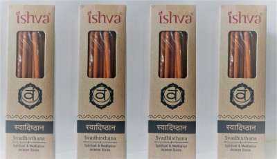 

ishva Ishva Svadhishthana Incense Orange, Mint Agarbattis(27 Units)