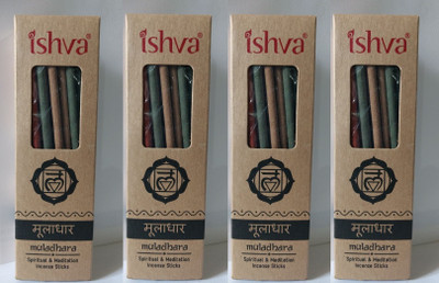 

ishva Ishva Muladhara Incense Patchouli, Geranium Agarbattis(27 Units)