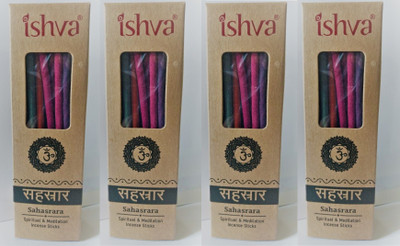 

ishva Ishva Sahasrara Lavender Agarbattis(27 Units)