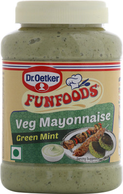 Fun Foods Veg Mayonnaise Green Mint 275 g