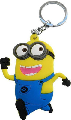 

KAUSAL KF Despicable Me Minion 3D Style Synthetic Rubber Design-A Key Chain Key Chain