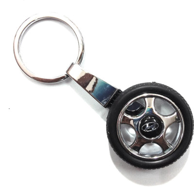 

kausal kf Hyundai Imported Tyre Rotating Keychain/Key ring Key Chain