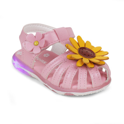 

KITTENS Girls Velcro Flats(Pink