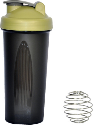 

UDAK Simple 600 ml Shaker(Pack of 1, Gold, Black), Black;gold