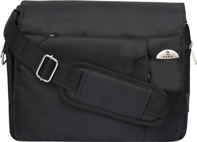 

Kara 12 inch Laptop Messenger Bag(Black)