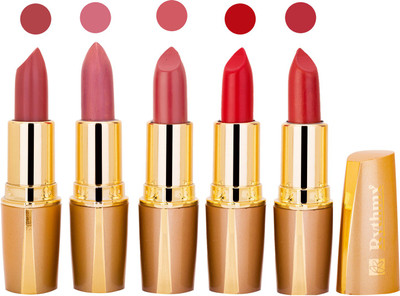 

Rythmx Lipstick Combo For Daily Wear - Crème Matte 5 Lipstick Sets For Women - 25(Reddish Maroon, Nude Reddish, Light Purple, Red, 20 g)