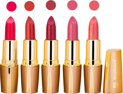 

Rythmx Lipstick Combo For Daily Wear - Crème Matte 5 Lipstick Sets For Women - 38(Purple, Red, Neon Purple, Pink, Neon Purple, 20 g)