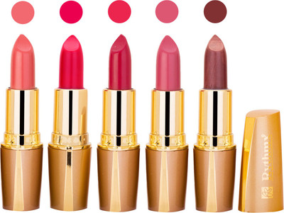 

Rythmx Lipstick Combo For Daily Wear - Crème Matte 5 Lipstick Sets For Women - 39(Light Purple, Purple, Crimson, Neon Purple, Reddish Brown, 20 g)