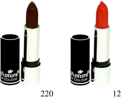 

Amura Black Beauty Lip Colour Set of 2(220,12, 4.5 g)