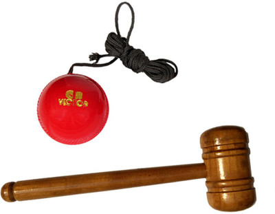 

GB Combo Mallet & Hanging Ball Wooden, Pvc Bat Mallet