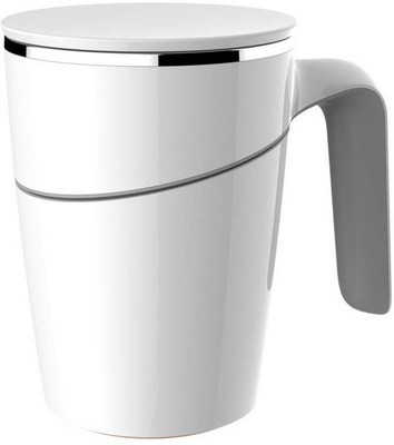 

Online World Suction Based Spill Free Stainless Steel Stainless Steel Mug(470 ml), Multicolor